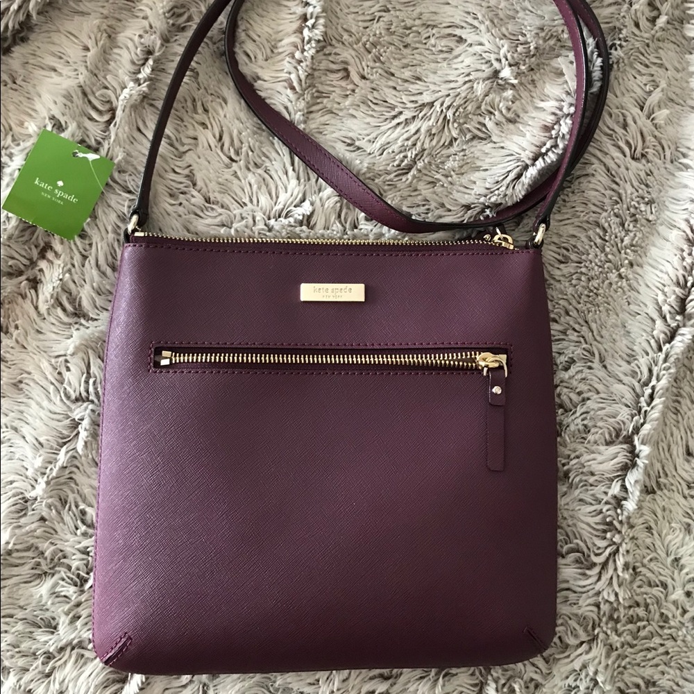 Kate spade leather crossbody bag
